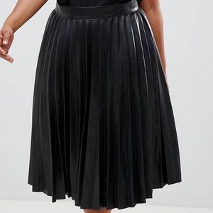 Outrageous Fortune • pleated midi skirt • size 16